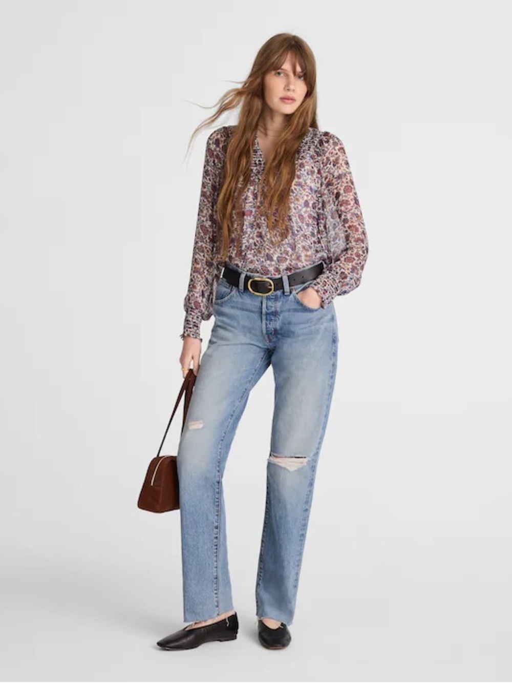 Madewell The Dean Easy Stright Jean